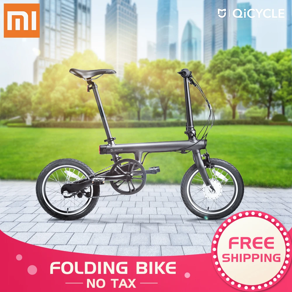 

Xiaomi QiCYCLE - EF1 Smart Folding Electric Bike 16 Inches Wheel 5.8AH Battery Ebike Support APP FREE SHIPPING NO TAX