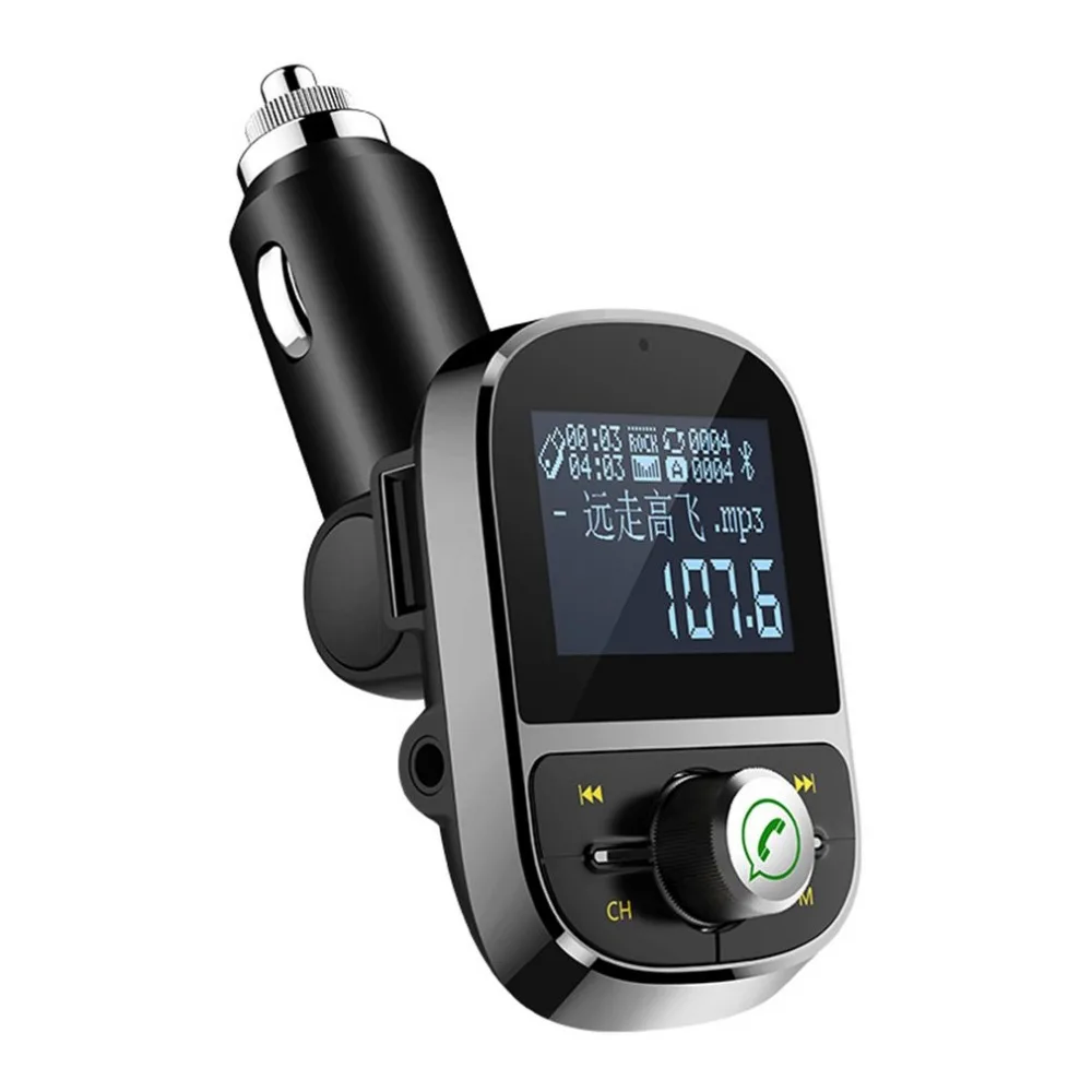 

Wireless Bluetooth FM Transmitter USB Car Charger Wireless Car MP3 Player Support TF Card Fast Speed Charger Car Kit