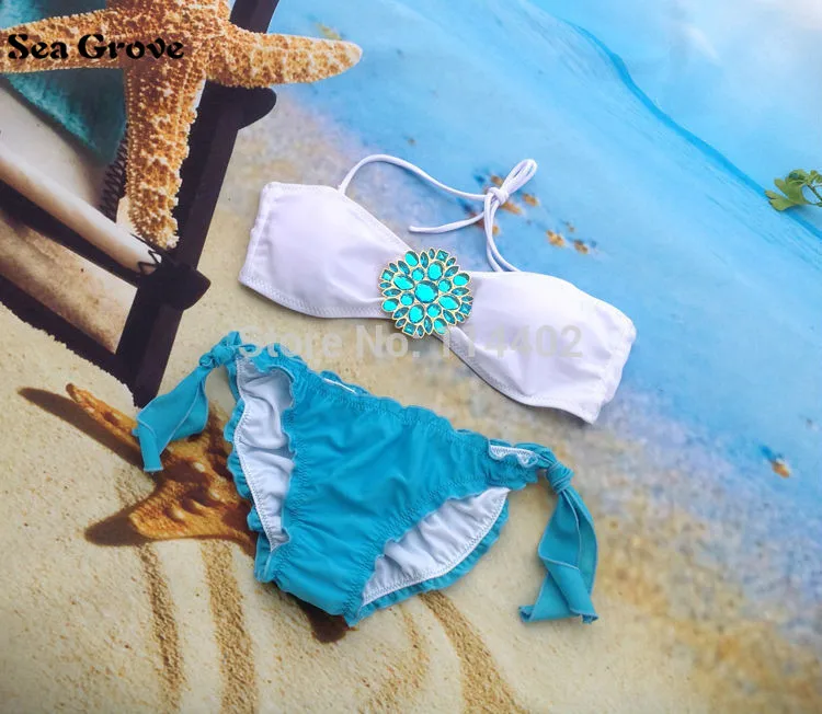 

Brand Swimsuits Women 2016 New Arrive Sexy Bikini Sexy Rhinestone Women Swimwear Women Beach Swimsuit bathing suit