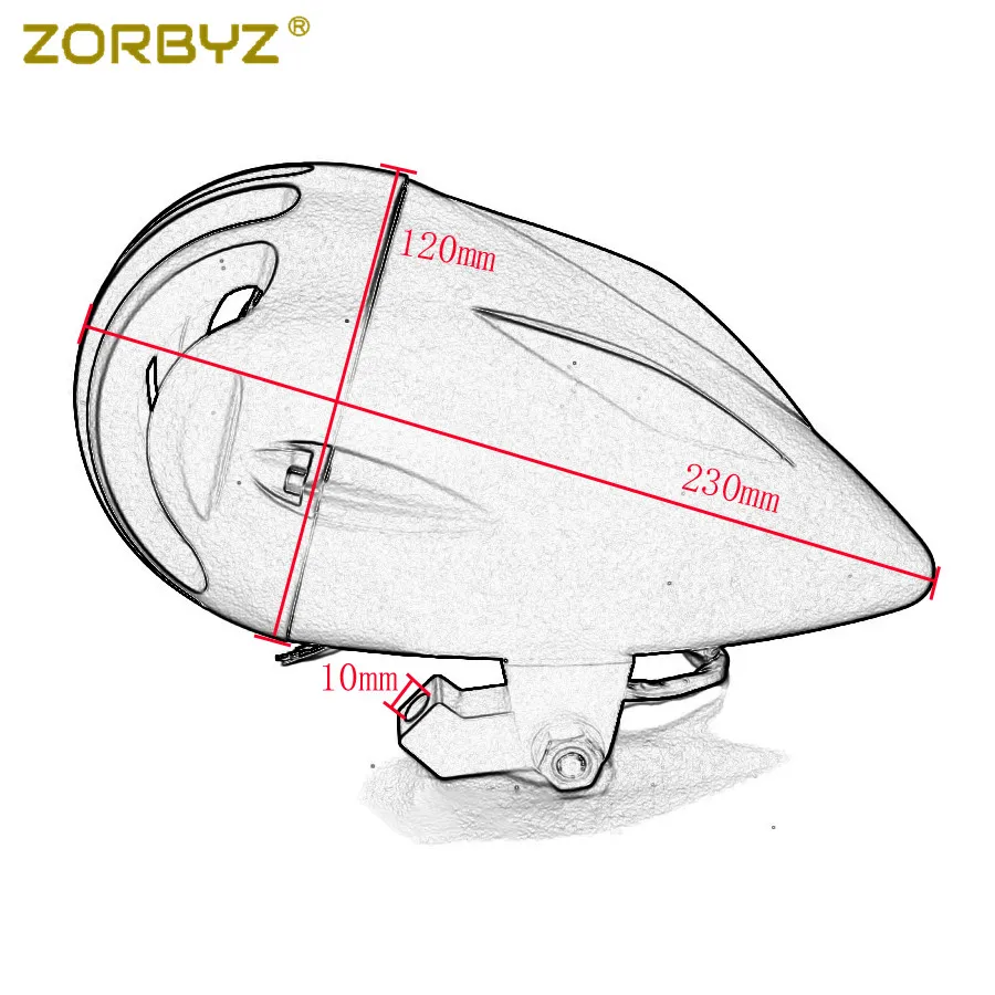 ZORBYZ Новый хромированный гриль LED Bullet фара белый ангельские глазки свет подходит