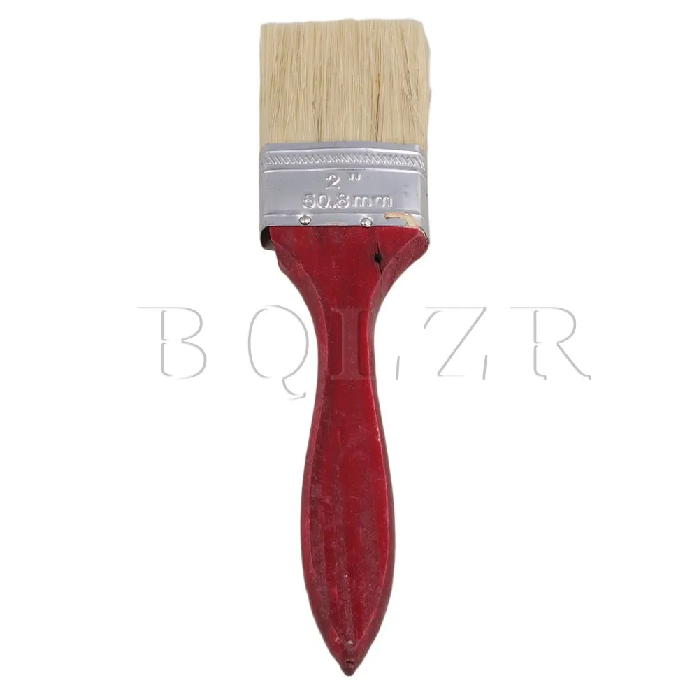 20x1.8/" White Wood Chip Bristles Brush Wall Painting Brushes for Painter