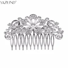 

Wedding Hair Accessories Clips Romantic Crystal Pearl Flower HairPin Rhinestone Tiara Bridal Crown Hair Pins Bride Hair Jewelry
