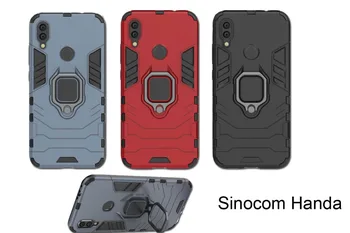 

Note 7 Case for Xiaomi Note7 Funda Back Cover 2 in 1 Iron Man With Finger Ring Bracket Cover for Xiami Redmi Note 7 Case