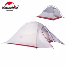 Naturehike Cloud Up 2 человек Сверхлегкий Палатка для кемпинга лучшее оборудование для кемпинга новая версия