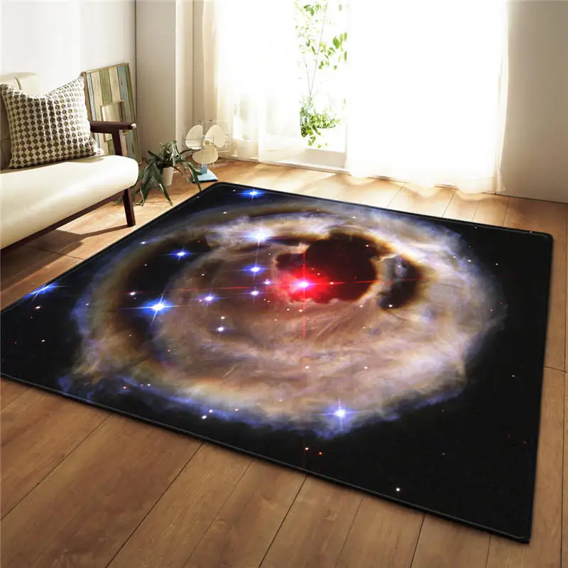 

Nordic Carpet 3D Print Area Rug Parlor Galaxy Space Bedroom Mat Rug Anti-slip Large Rug Carpet Floormat Living Room Home Decor