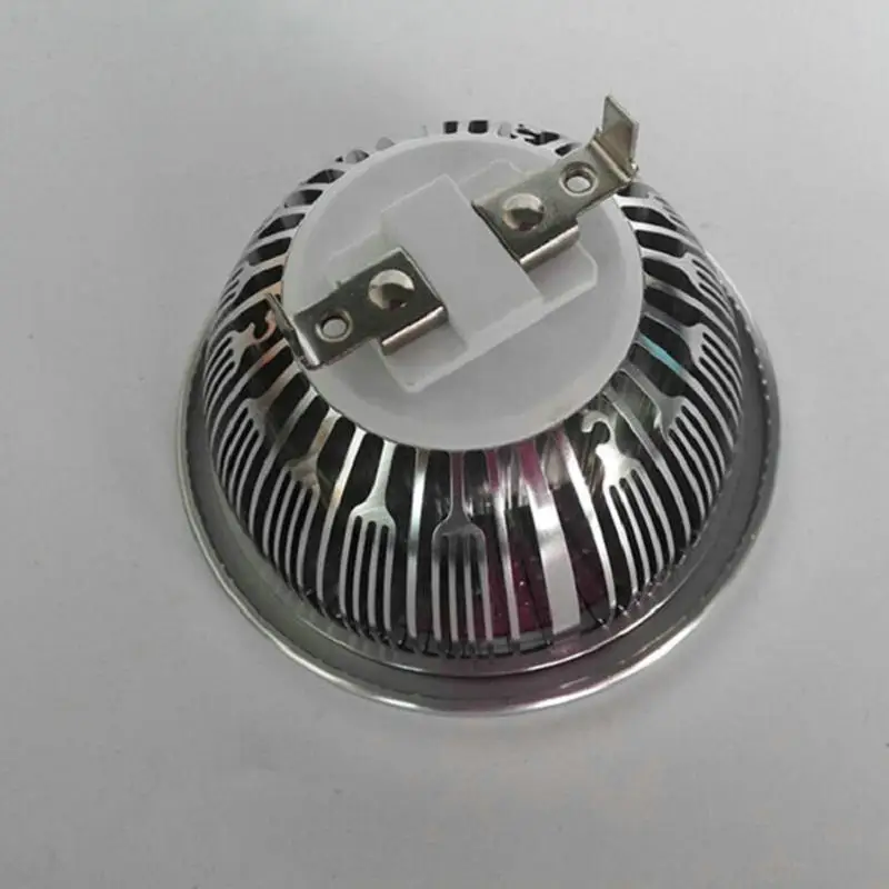 10 шт./лот 15 Вт Dimmabe Sharp COB LED AR111 свет GU10 G53 лампы 12 В 110 220 в 230 лампа QR111