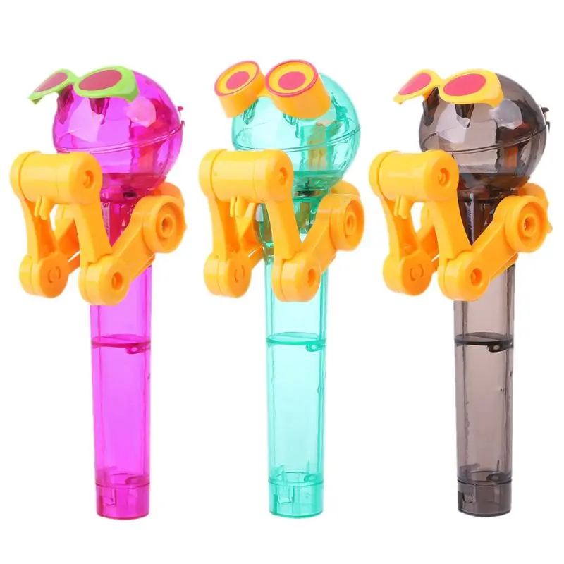 

New Lollipop Container Holder Pops Container Stress Reliever Toys Lollipop Robot