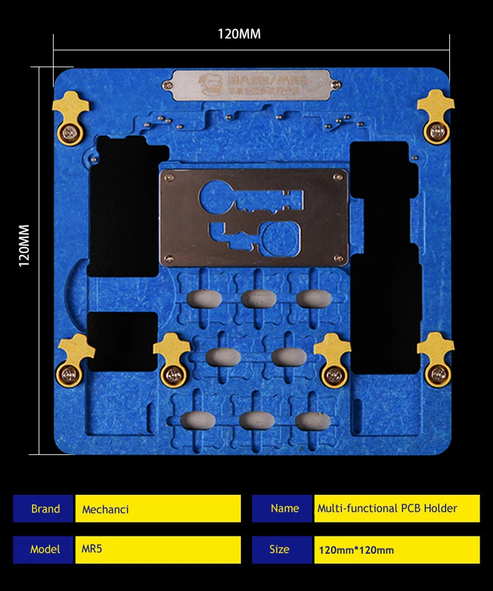 Механик 5/MR5 многофункциональная материнская плата приспособление процессор NAND отпечаток пальца Ремонт печатной платы держатель для iPhone XR 8P 8 7P 7 6SP 6S 6 5S 5G