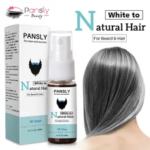 Спрей для бороды, масло для роста бороды для джентльмена, средство для ухода за бородой и волосами черного цвета