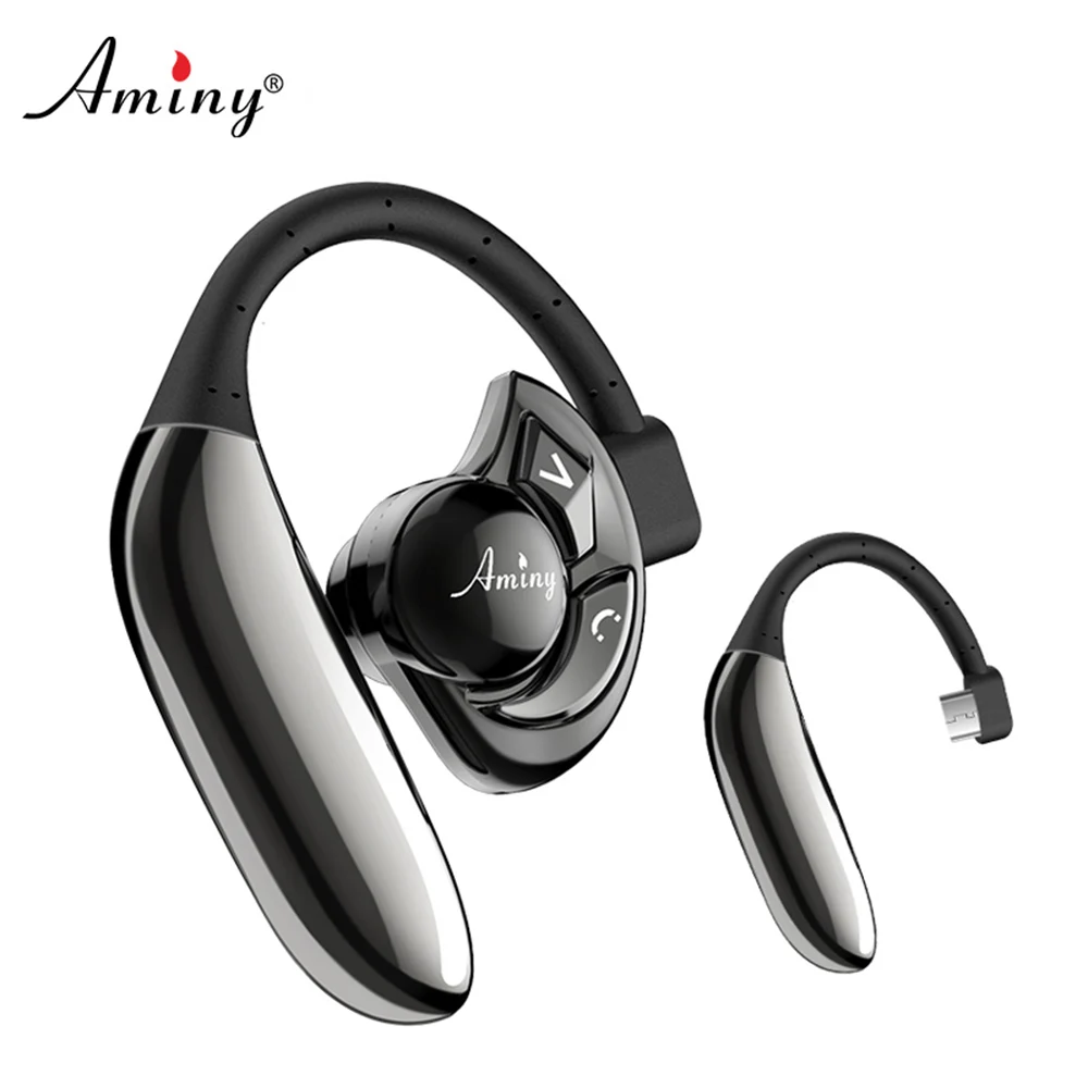 Bluetooth наушники Aminy Беспроводные с микрофоном шумоподавлением V4.2 16 Hr время