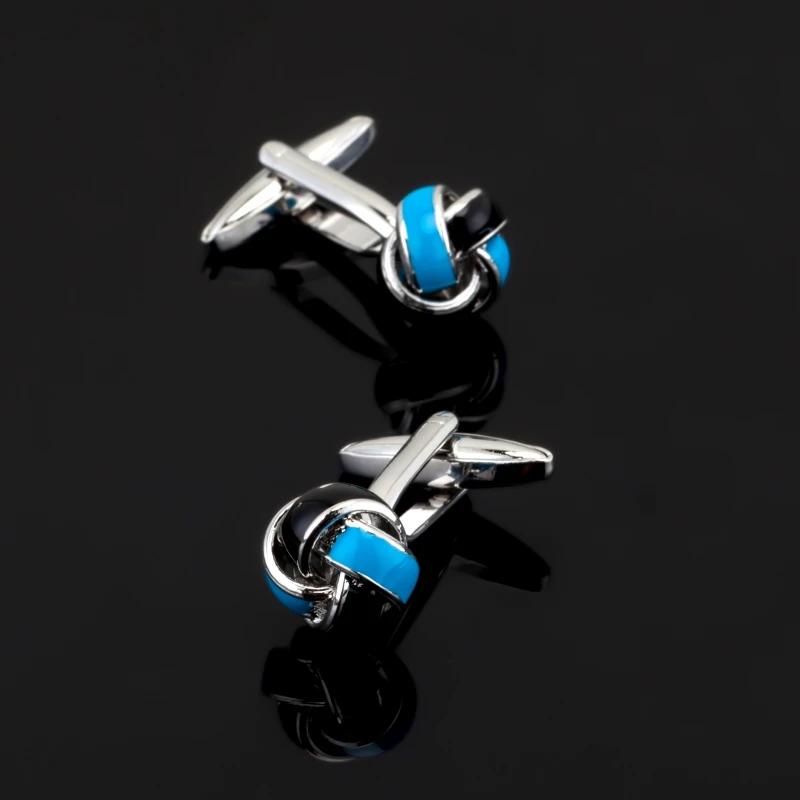

New Ball Knot Cufflinks For Mens Birthday Wedding Gift For Mens Cuff Links Bending French Shirt Cufflinks Casual wholesale cuff