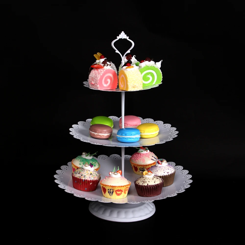

New arrive Gold Crystal cake stand set Electroplating gold mirror face fondant cupcake sweet table candy bar table decorating