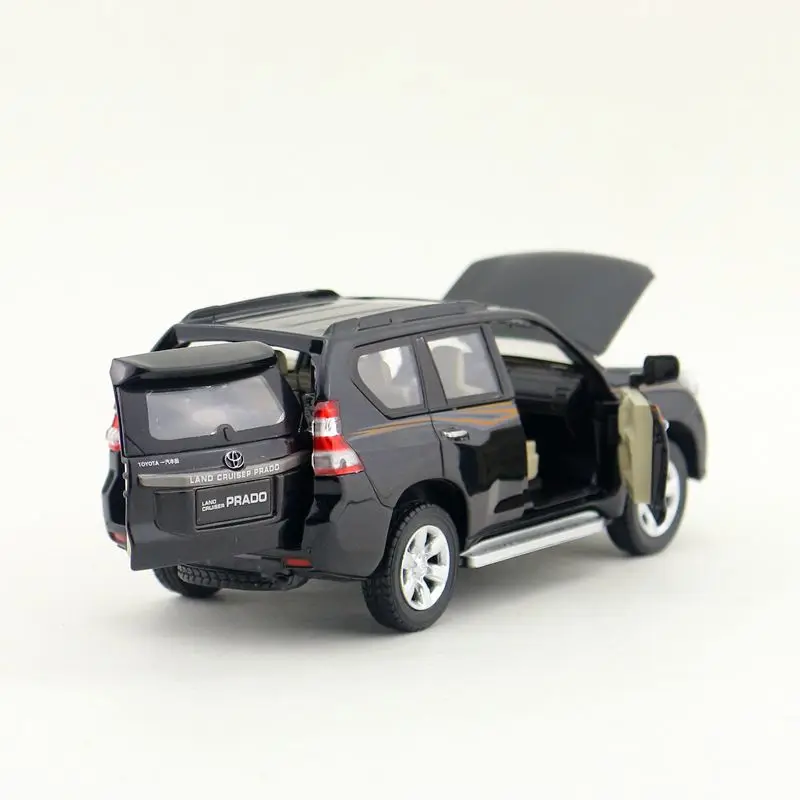 1:32 весы/литая модель игрушки/Toyota Land Cruiser Prado SUV/звук и светильник/оттягивающая обучающая Коллекция/для детей/подарок