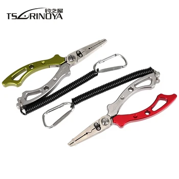 

Tsurinoya TA-150 150mm/90g Multi-purpose Aluminum Alloy Fishing Plires Tungalloy Cutters Ultra-light Weight Portable Lure Pliers