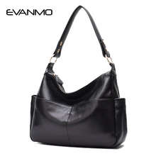 Классическая модная женская сумка на плечо из натуральной кожи, первый слой, коровья кожа, Сумка Хобо из воловьей кожи, женские дизайнерские сумки на плечо