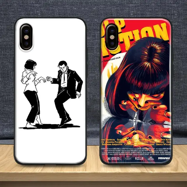 coque iphone xr pulp fiction