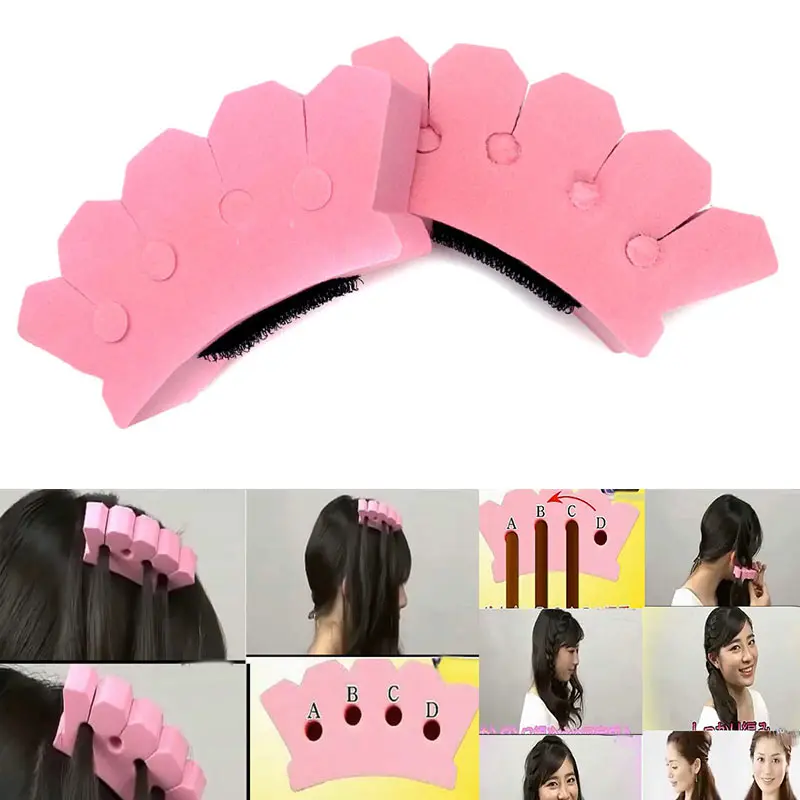 

Sponge Twist Styling Hair Braider Braid Tool Holder Clip DIY French Grace Tools Drop Ship