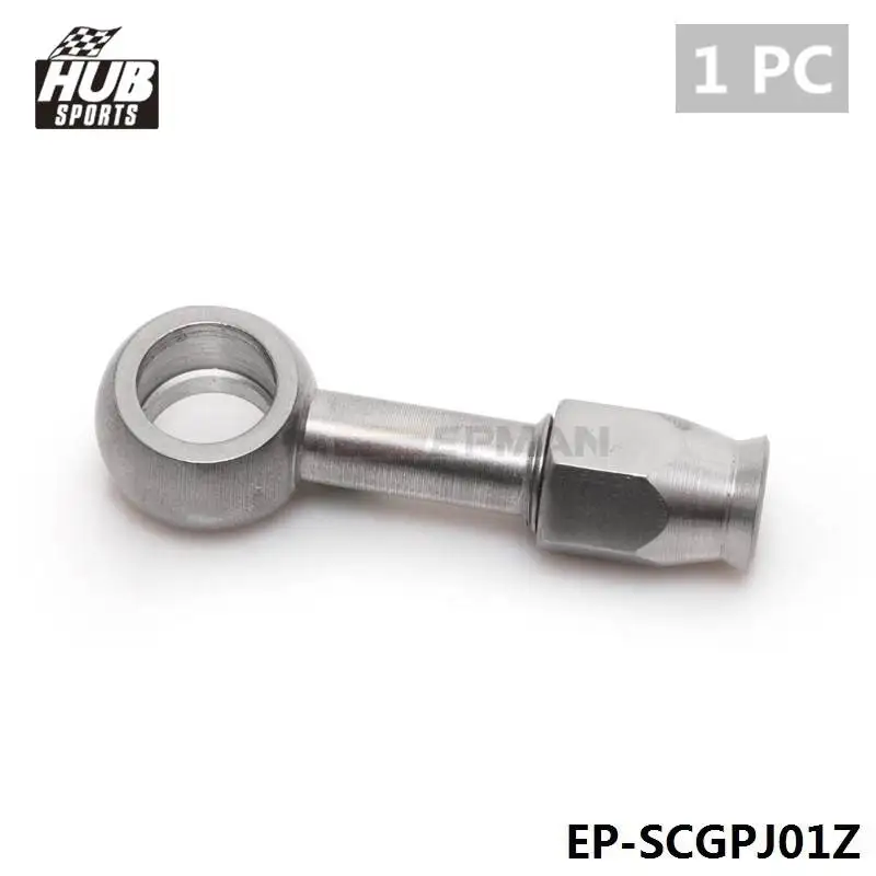 1PCS/LOT Motorcycle Motor Bike Hydraulic Brake Oil Hose Line Banjo Fitting stainless Steel 10mm HU-SCGPJ01Z(1PC)