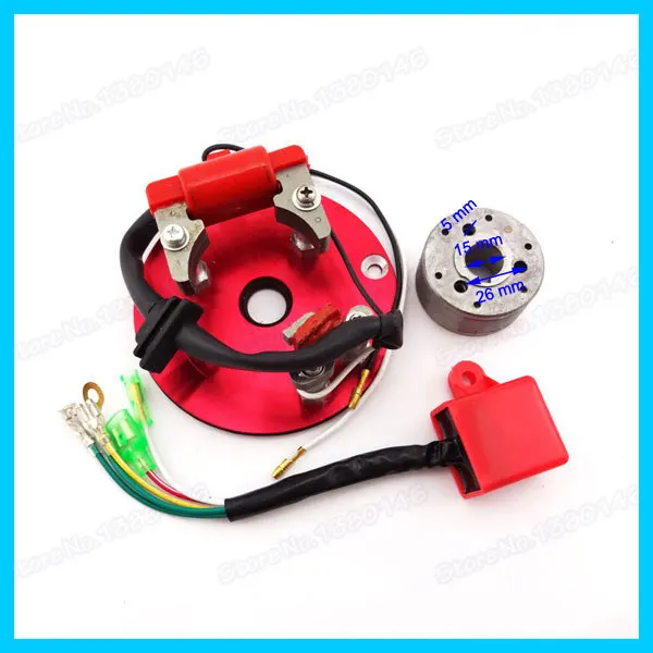 

High performance Racing Magneto Stator Rotor CDI Kit For 110cc 125cc YCF Pitster Thumpstar Pit Dirt Bikes