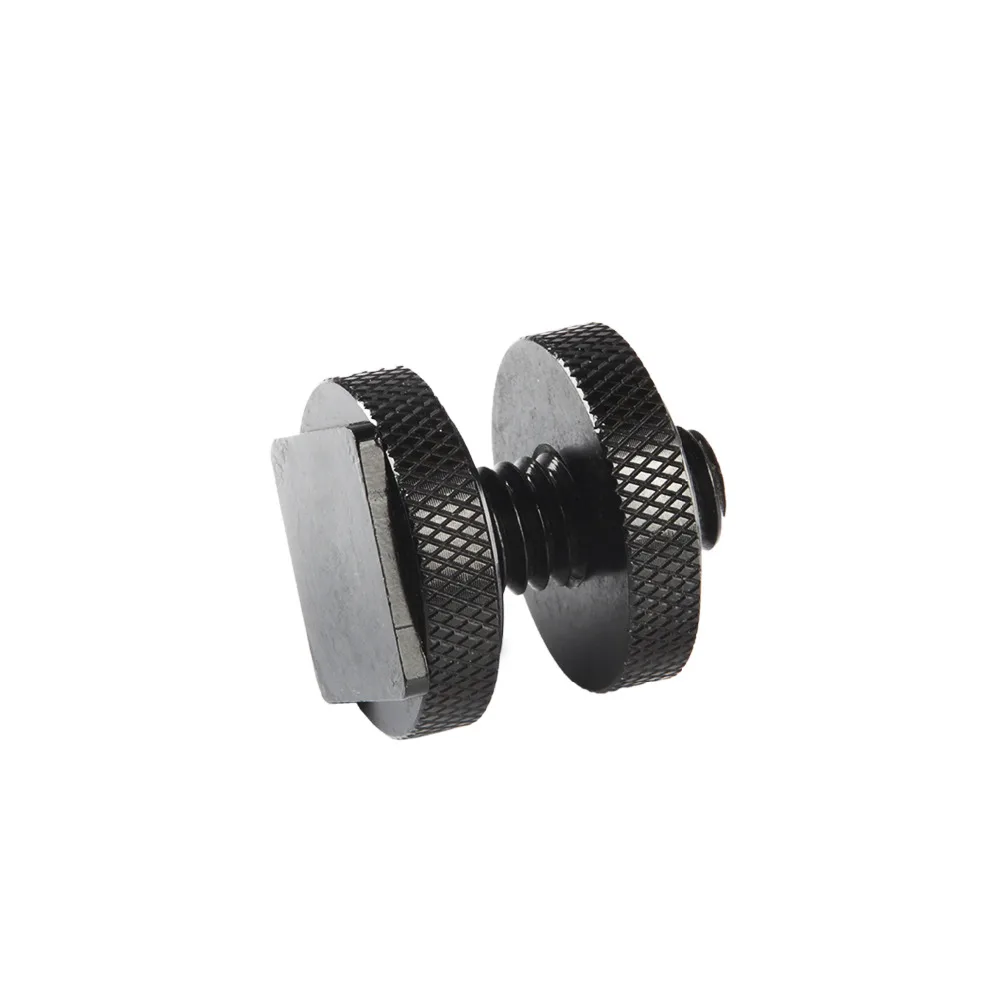 Viltrox 3/8 &quotдвойные гаечные детали адаптер для вспышки Горячий башмак камеры
