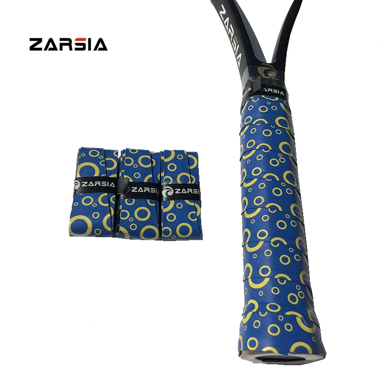 بالجملة 50 قطعة ZARSIA لزج تنس overgrips المعطي اللون الطباعة منمق مضرب بدمنتون عبق overgrips