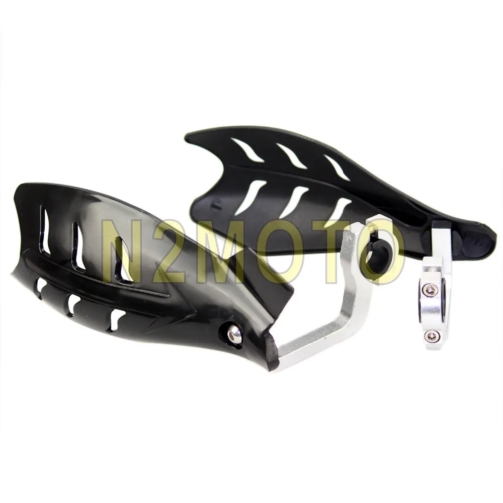 

Black Motorcycles Handguard 7/8" Motocross Enduro Hand Protector for KMX DR XR XL DTR MTX TS KLE XT
