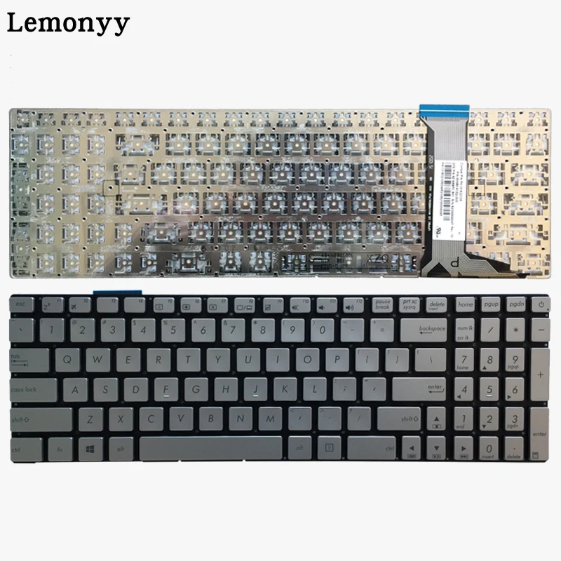  US no backlit keyboard For ASUS GL771 GL771J GL771JW GL771JM N552VW N552VX G771JM G771JW ZX50JX ZX5