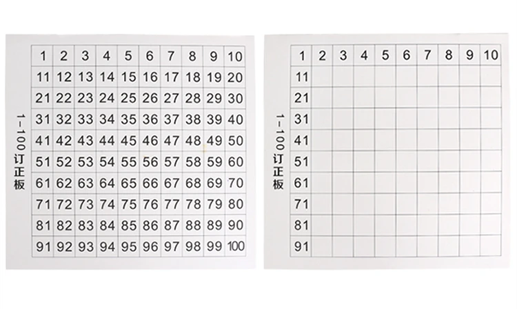 Подлинные обучающие средства Монтессори математика 1-100 счетные Детские деревянные игрушки цифровая доска пластина обучающая математическая игрушка