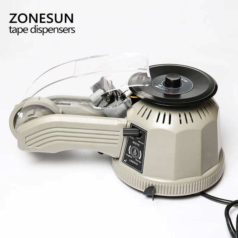 ZONESUN двусторонний диспенсер для ленты/диспенсер клейкой ленты/Безопасный