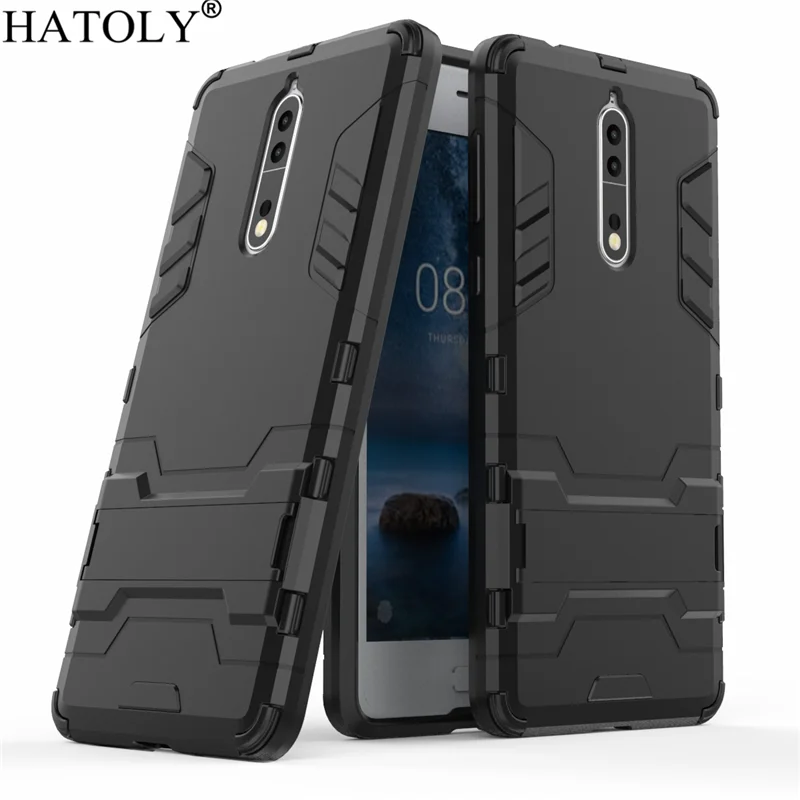 HATOLY For Armor Case Nokia 8 Case for Nokia 8 Shockproof