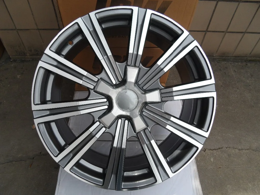 

20" GUNMETAL MACHINED FACE RIMS FITS LX570 Land Cruiser W202