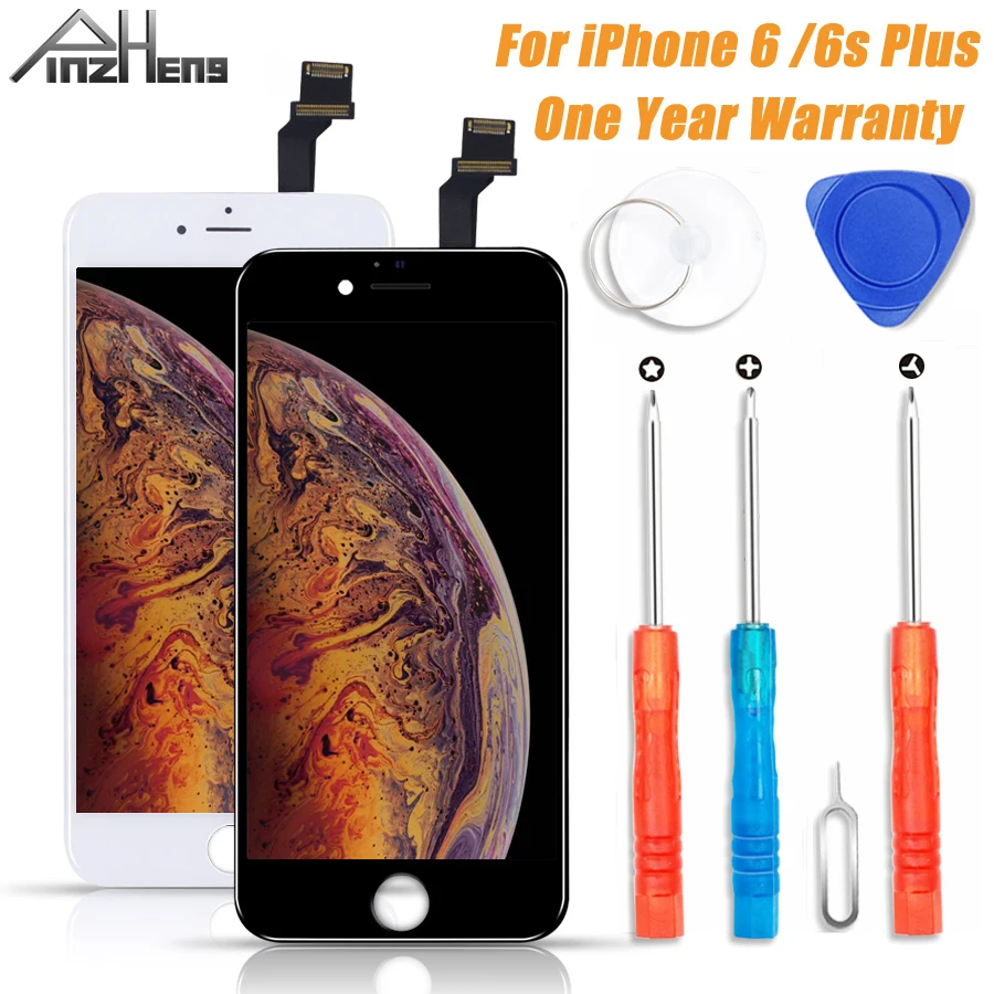 

2019 PINZHENG AAAA Quality Screen LCD For iPhone 6 6S Plus Screen Touch Display LCD Digitizer 6 6S Plus Screen LCDS Replacement
