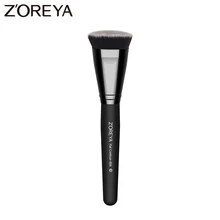 Zoreya Brand 1 PC Nylon Flat Contour make up Brush Face Blend Professional Makeup Cosmetic Brusher