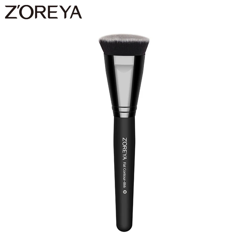 Zoreya Brand 1 PC Nylon Flat Contour make up Brush Face Blend Professional font b Makeup