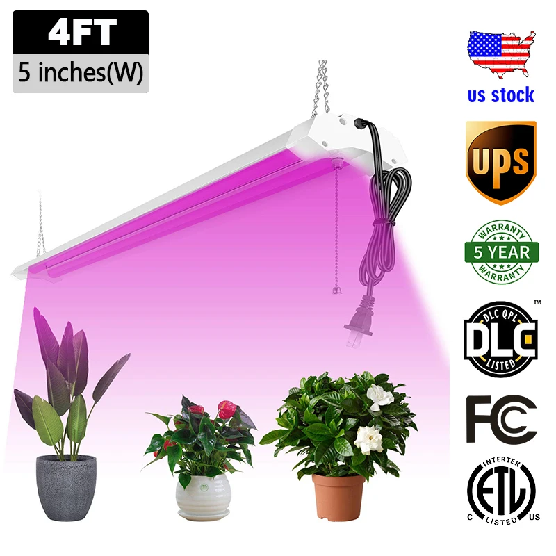 

50W(300W Equivalent) LED Grow Light Full Spectrum Plant LED Grow Tent Seedling Lamp Growing Lighting for Flower Pendant Lights