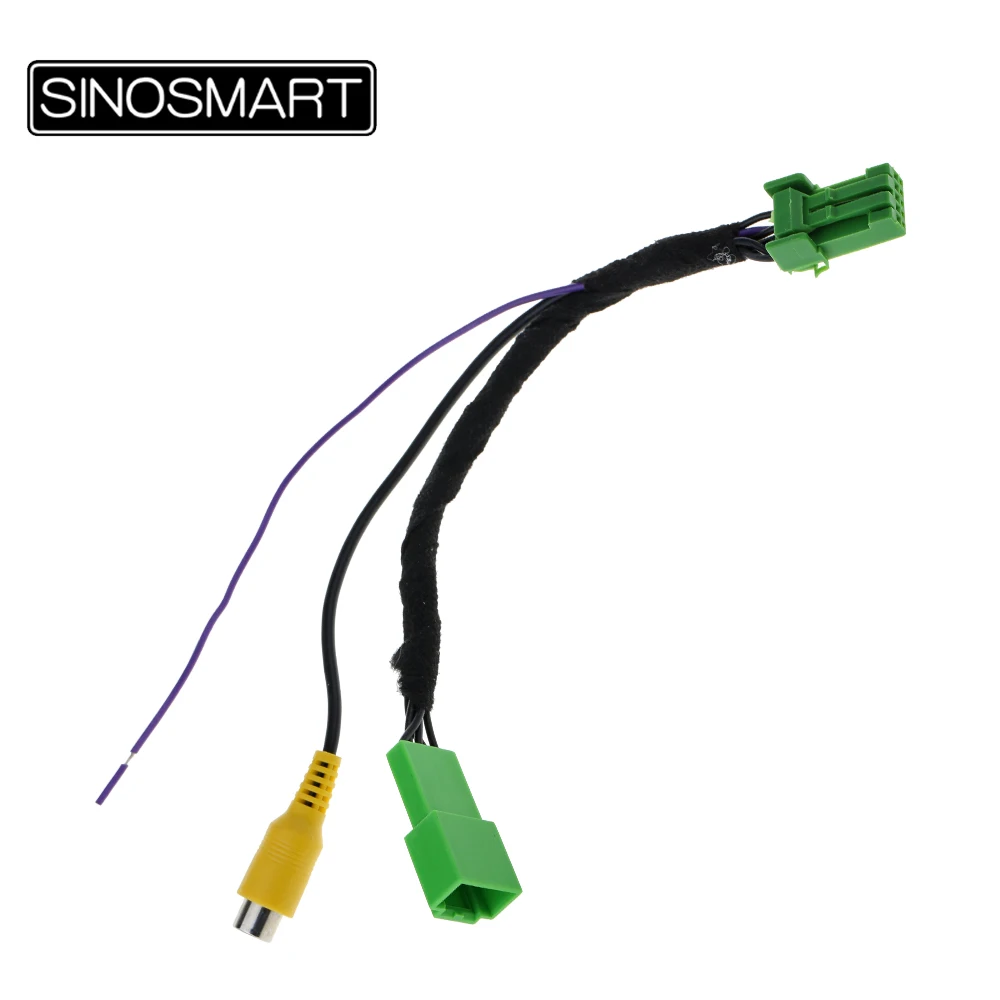 5-контактный кабель SINOSMART C5D для камеры заднего вида Suzuki S-Cross 2014-2017 OEM-монитор без