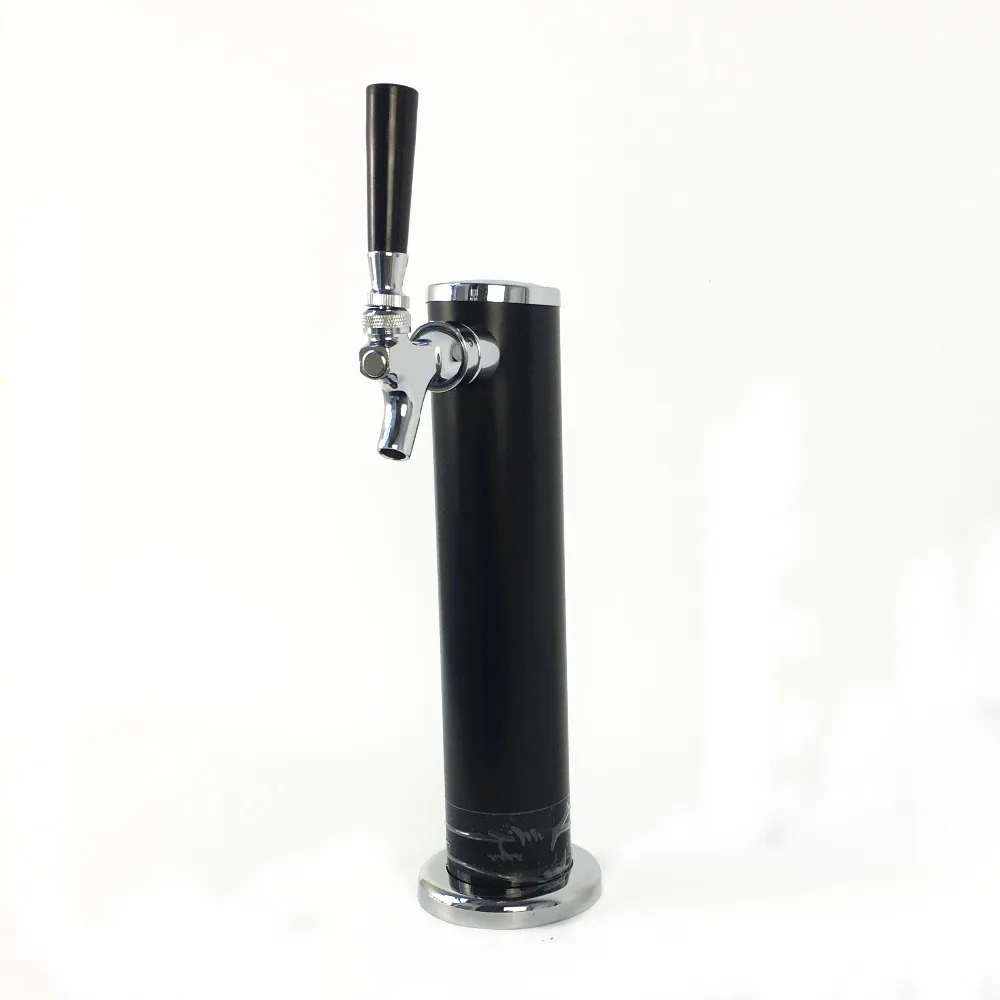 1 hole beer tap faucet black beer tower drink dispenserin Bar Sets from Home & Garden on
