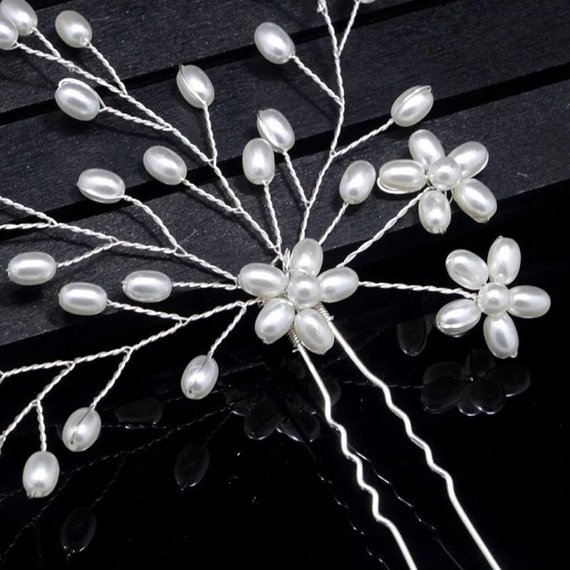 pearl hair pins