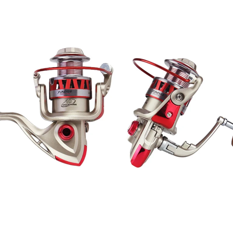 Super Strength Aluminium Alloy Metal Head & Arm Spinning Fishing Reel 10BB Anti-reverse Fishing Line Wheel Sea Fishing Tackle (2)