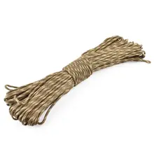 100FT 4 мм Паракорд парашютный шнур 9 нитей гамак для кемпинга шнур для пеших прогулок кемпинговая веревка ремень скалолаза веревка для палатки