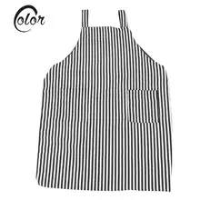 Профессиональный полосатый фартук с 2 карманами Антистатическая Регулируемая Парикмахерская Стрижка накидка для укладки волос Инструмент кухонное полотенце
