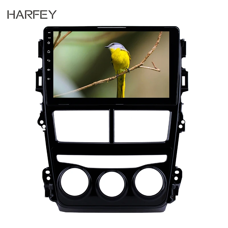 

Harfey HD Touchscreen 9" Stereo for 2018 Toyota vios Rearview camera TPMS SWC Android 8.1 GPS Navigation car multimedia player