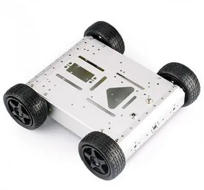 4WD aluminum alloy off-road mobile robot platform can carry Arduino raspberry st
