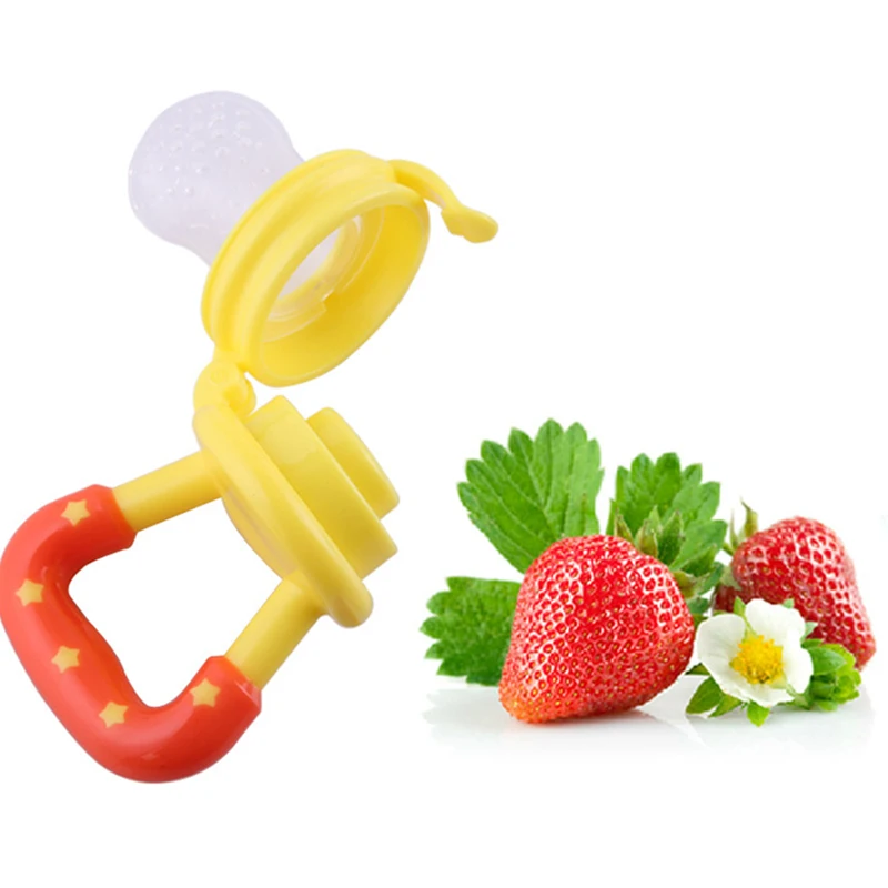 Baby Pacifier Clips Soother Holder Fresh Food Milk Nibbler Feeder Kids Nipple Bottles Safe Baby Supplie Feeding