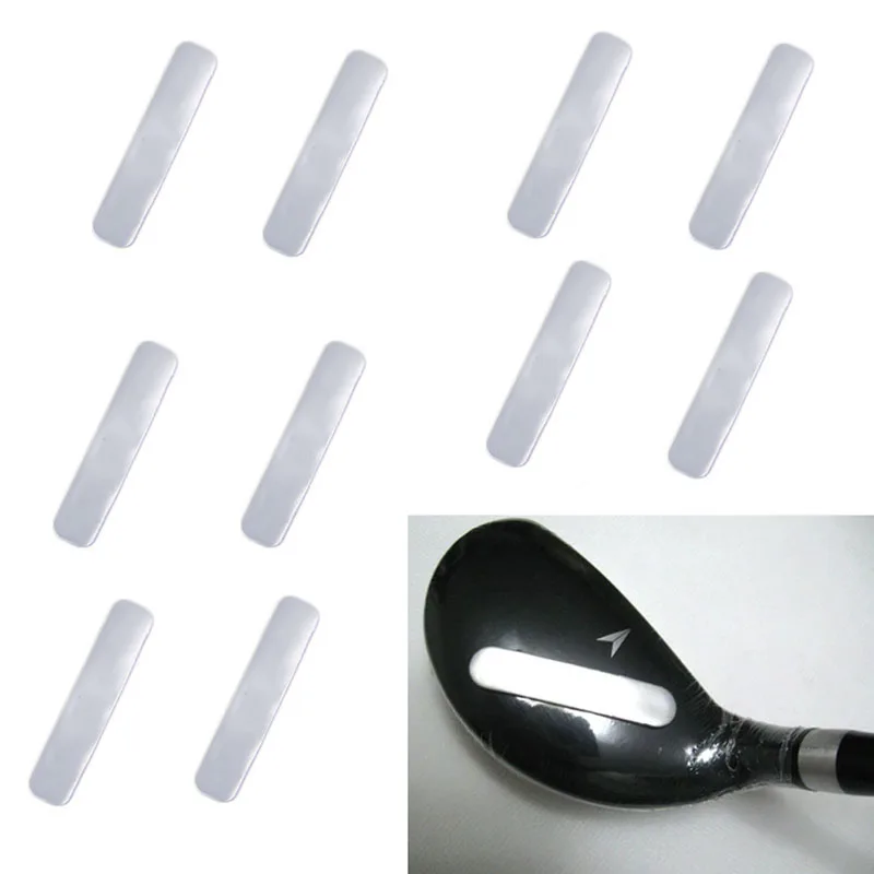 

10Pcs Weighted Lead Tape Add Swing Weight For Golf Clubs Tennis Racket Iron Putter 3g/piece