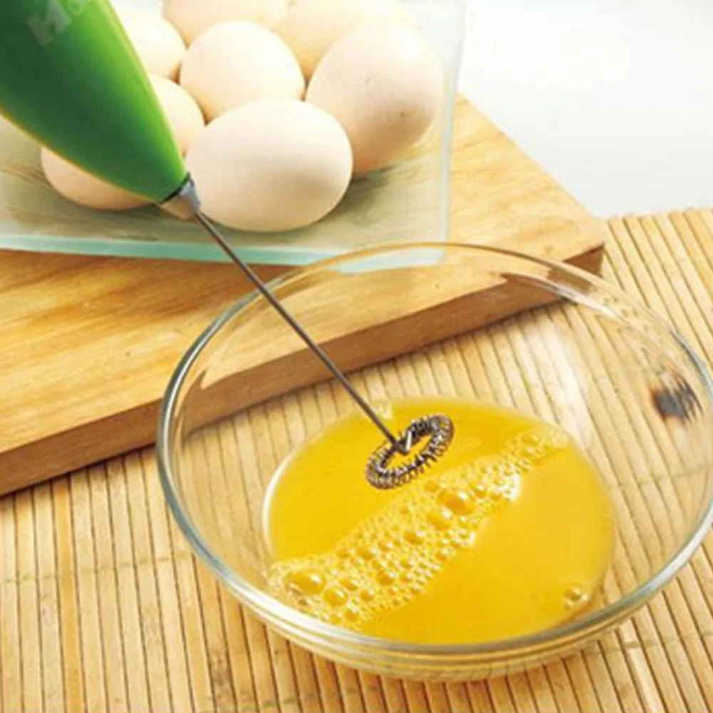 Мини Пособия по кулинарии инструмент молоко смеситель Frother Электрический ручка