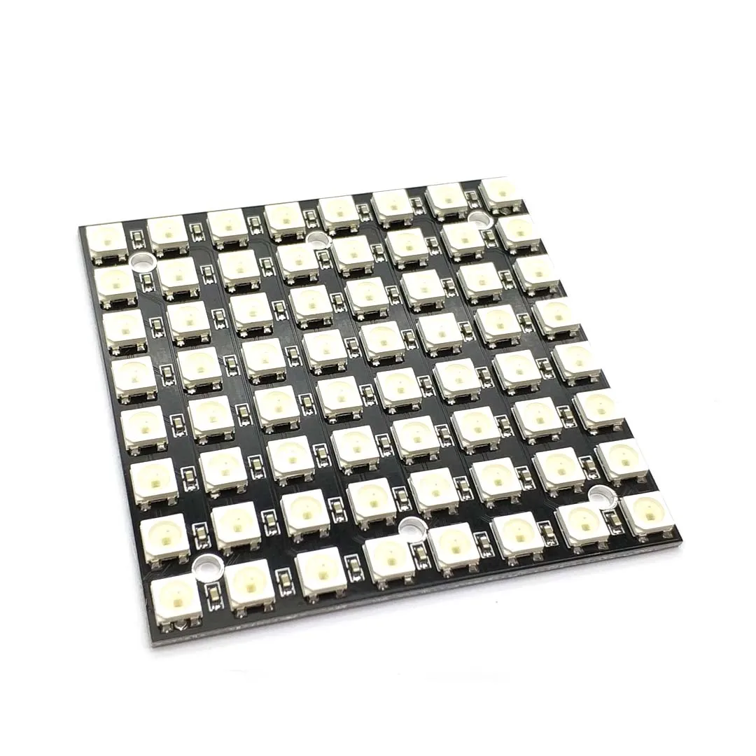 Светодиодный Матрица WS2812 5050 RGB 8x8 64 светодиодный | Электроника