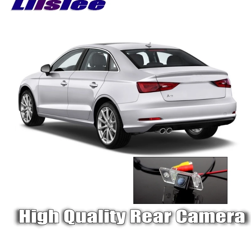 Автомобильная камера заднего вида для Audi A3/S3 2013~, высокое качество, LiisLee, задняя камера заднего вида, водонепроницаемая, CCD, камера ночного видения, автомобильная камера