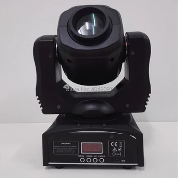 

Newest Mini Spot 60at With Gobos Plate&Color Plate,High Brightness 60W Mini Led Moving Head Light DMX512