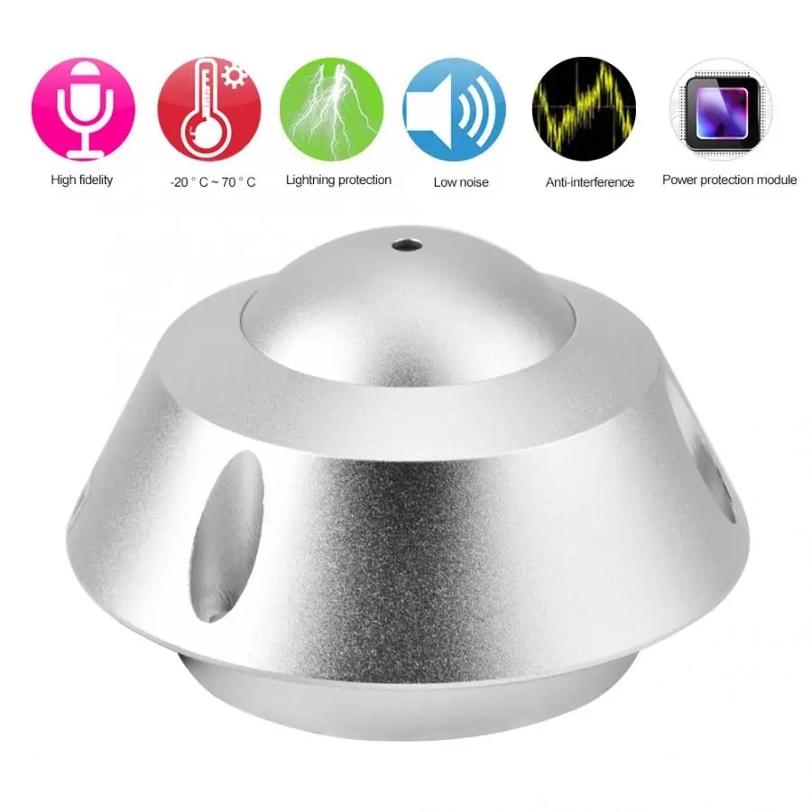 

AF-audio High-sensitivity Anti-riot Metal Pickup Microphone Hi-fidelity Sound Picker New